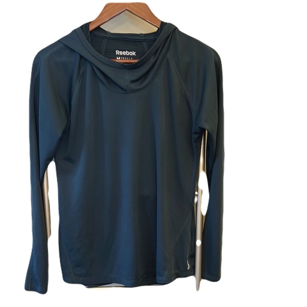 Reebok Blue Long Sleeve Hoodie